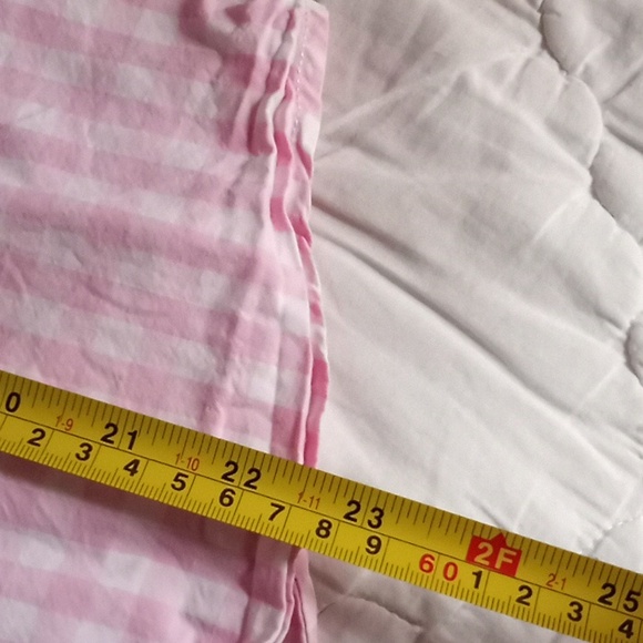 Abercrombie Kids Pink and White Checked Button Down Long Sleeve Shirt Si… - Picture 13 of 13